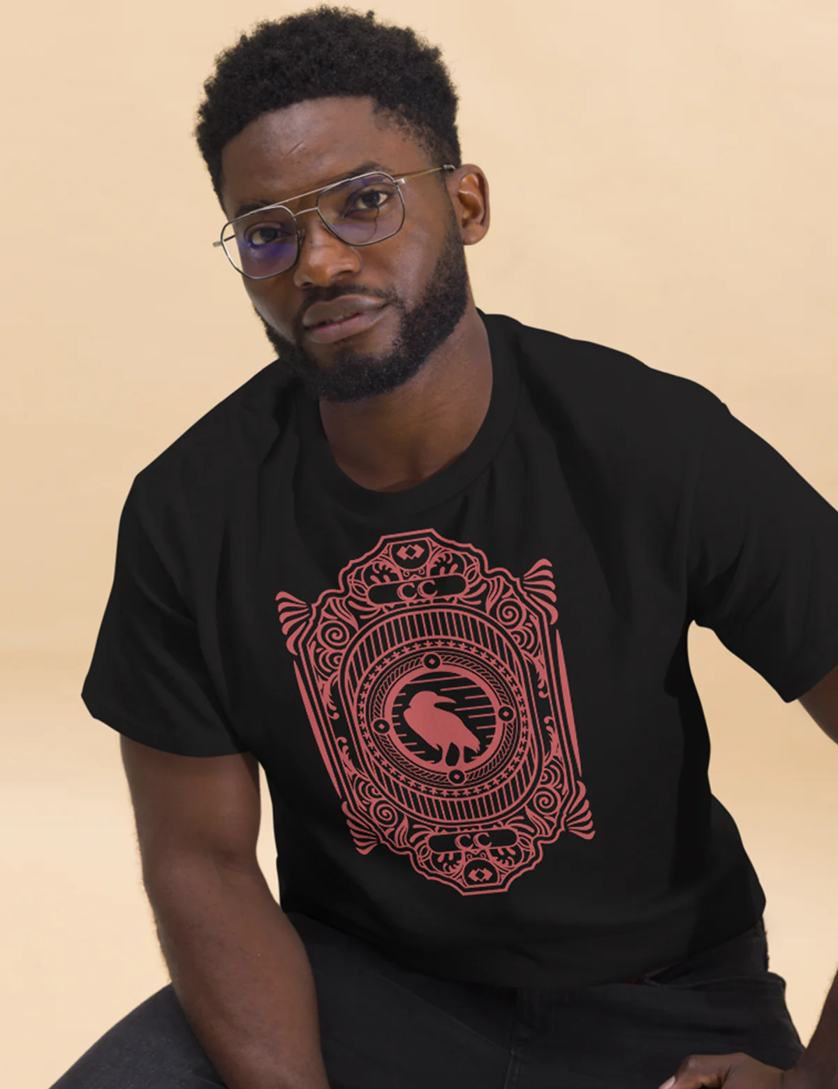 Shadow and Bone Men's Classic Tee [Black] - Image 2