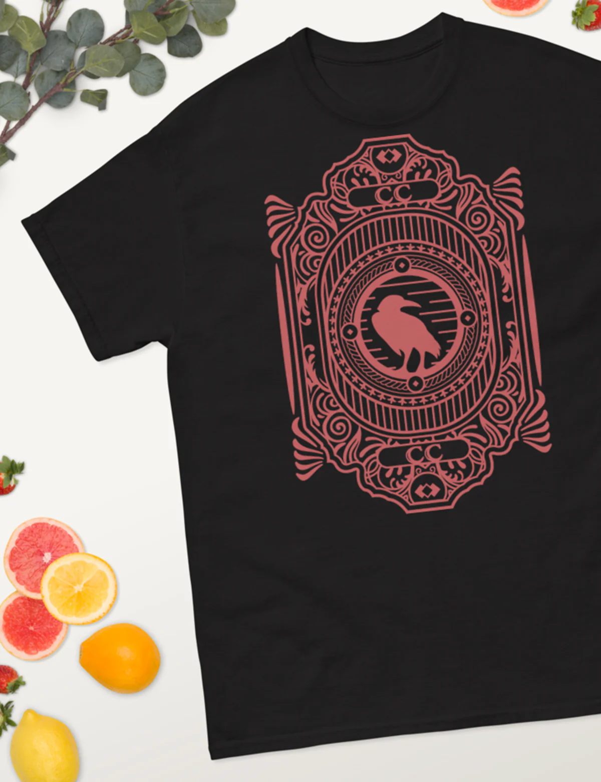 Shadow and Bone Men's Classic Tee [Black] - Image 3