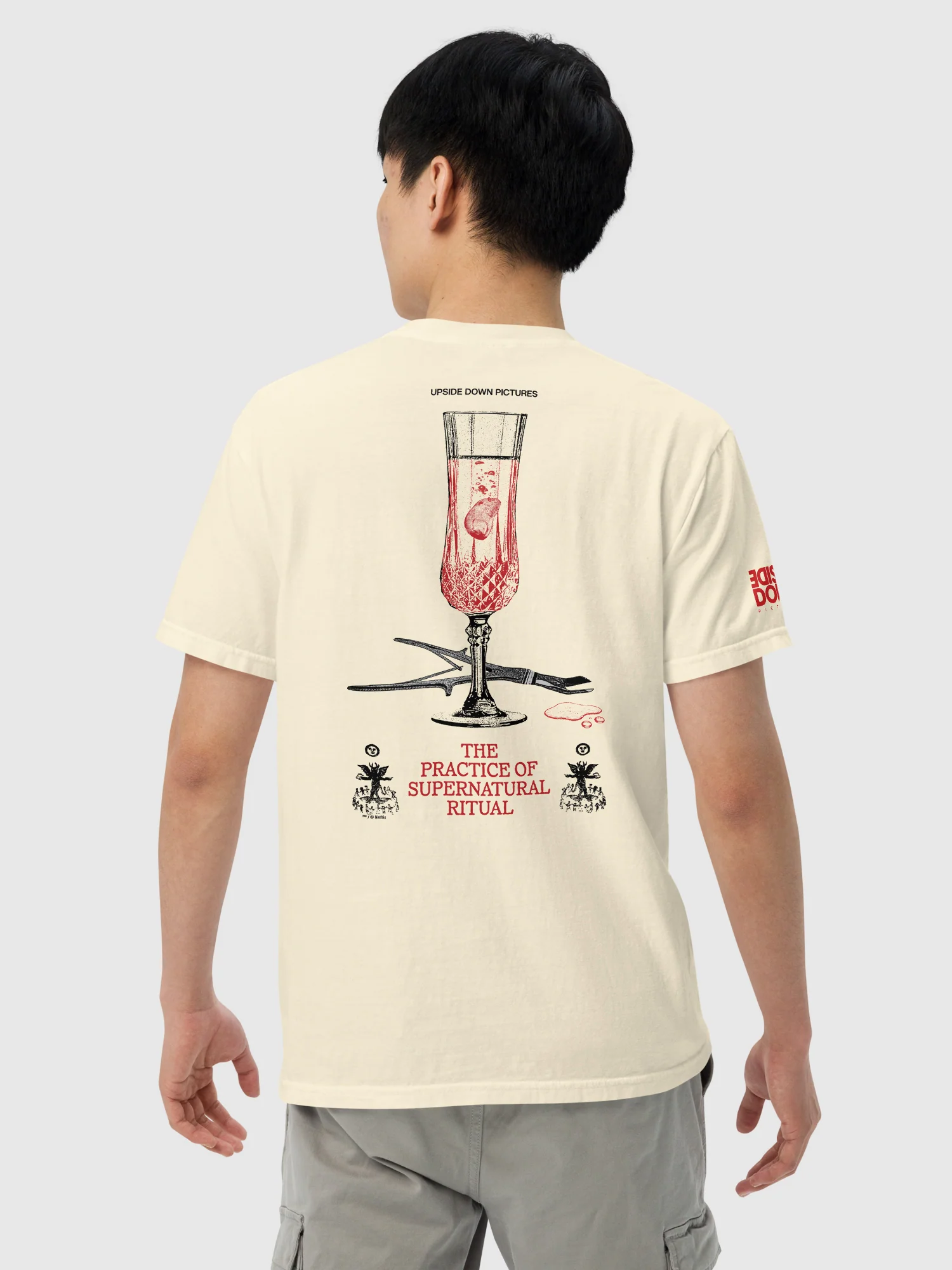 Something Very Bad Is Going to Happen Comfort Colors T-Shirt Supernatural Ritual - Image 4