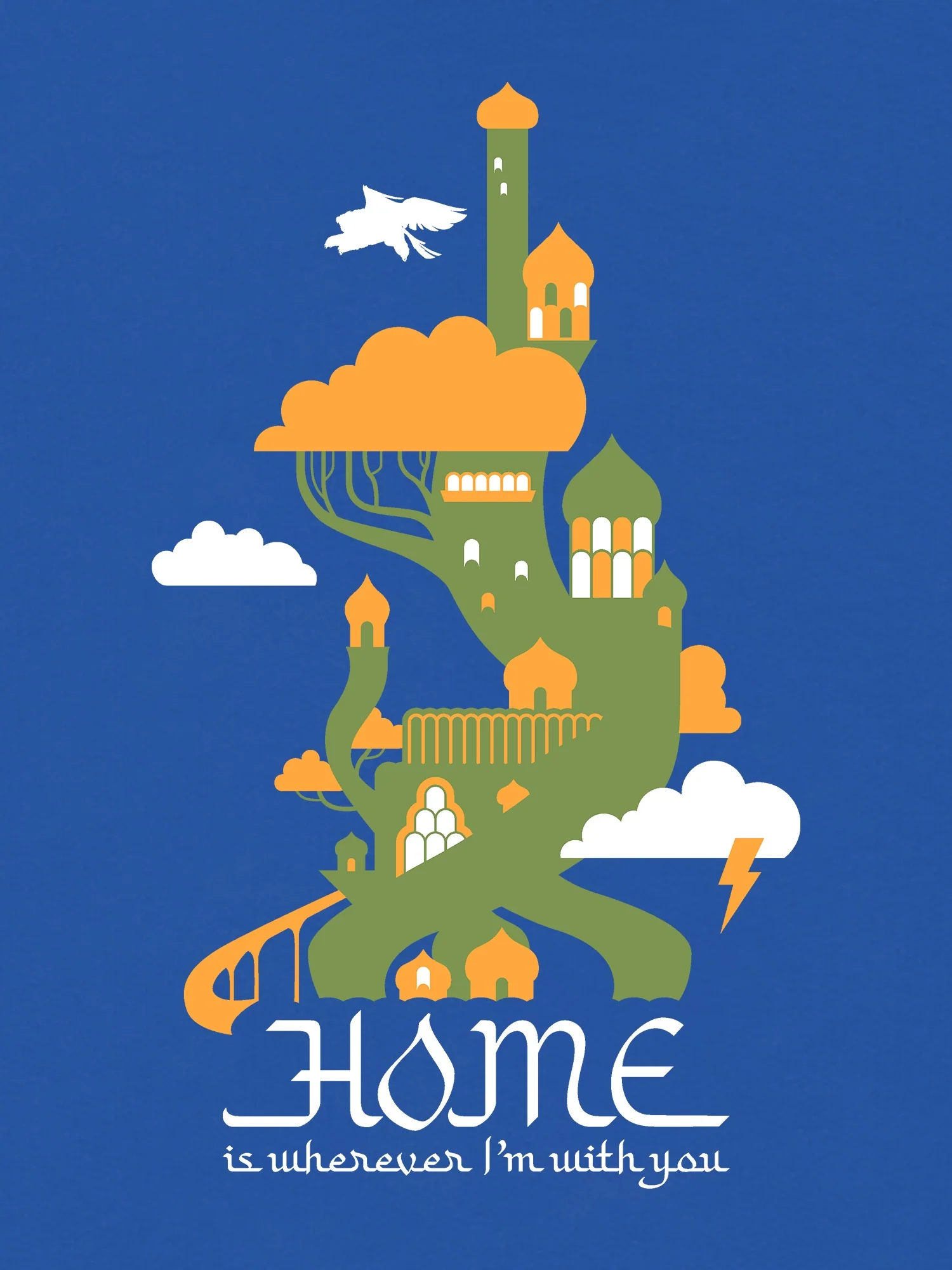 Spellbound Home is Wherever I'm with You Kid's Hoodie - Image 3