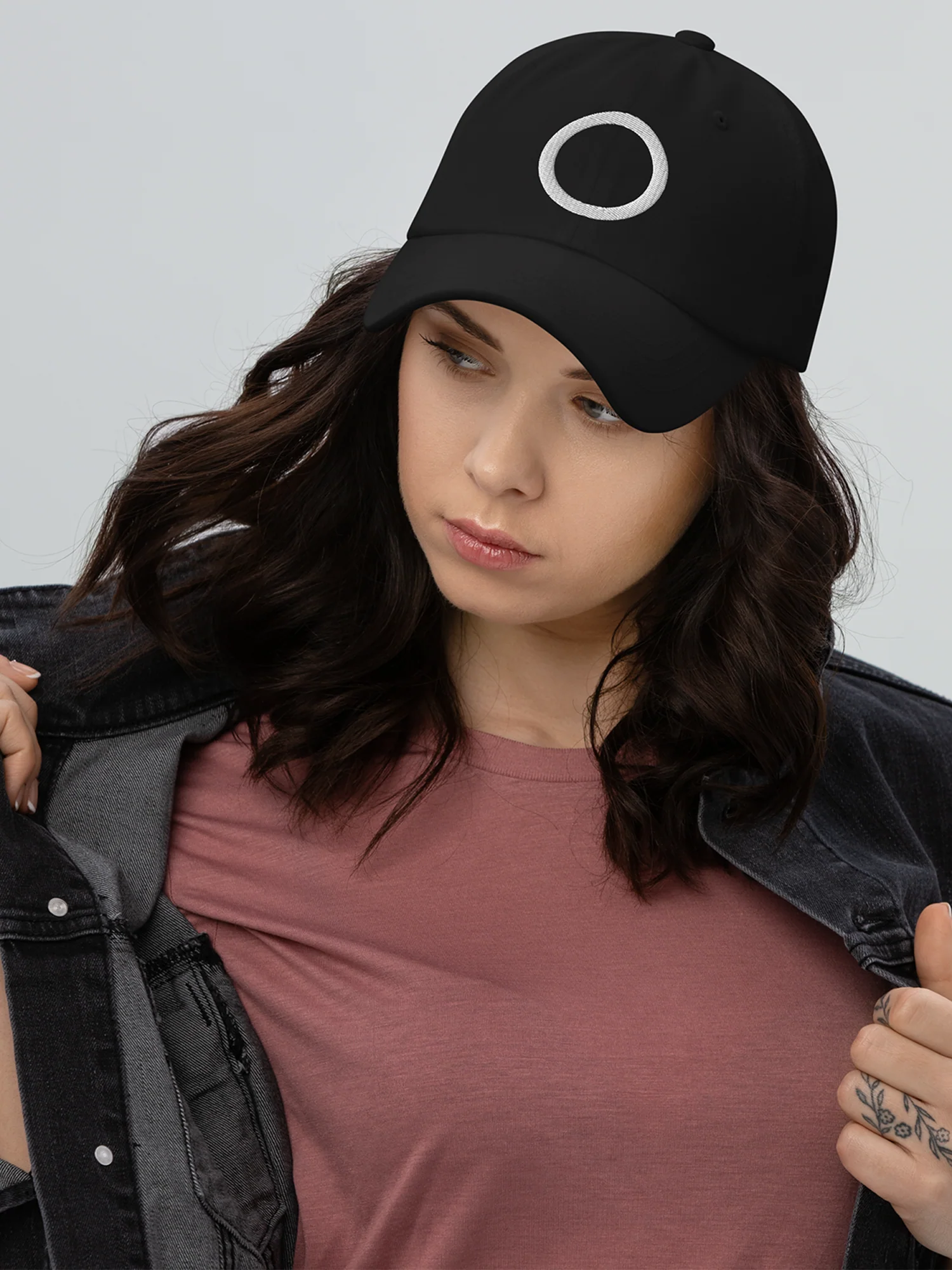 Squid Game Circle Symbol Dad Hat - Image 3
