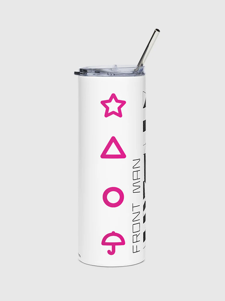 Squid Game Front Man 20 oz. Stainless Steel Tumbler - Image 3
