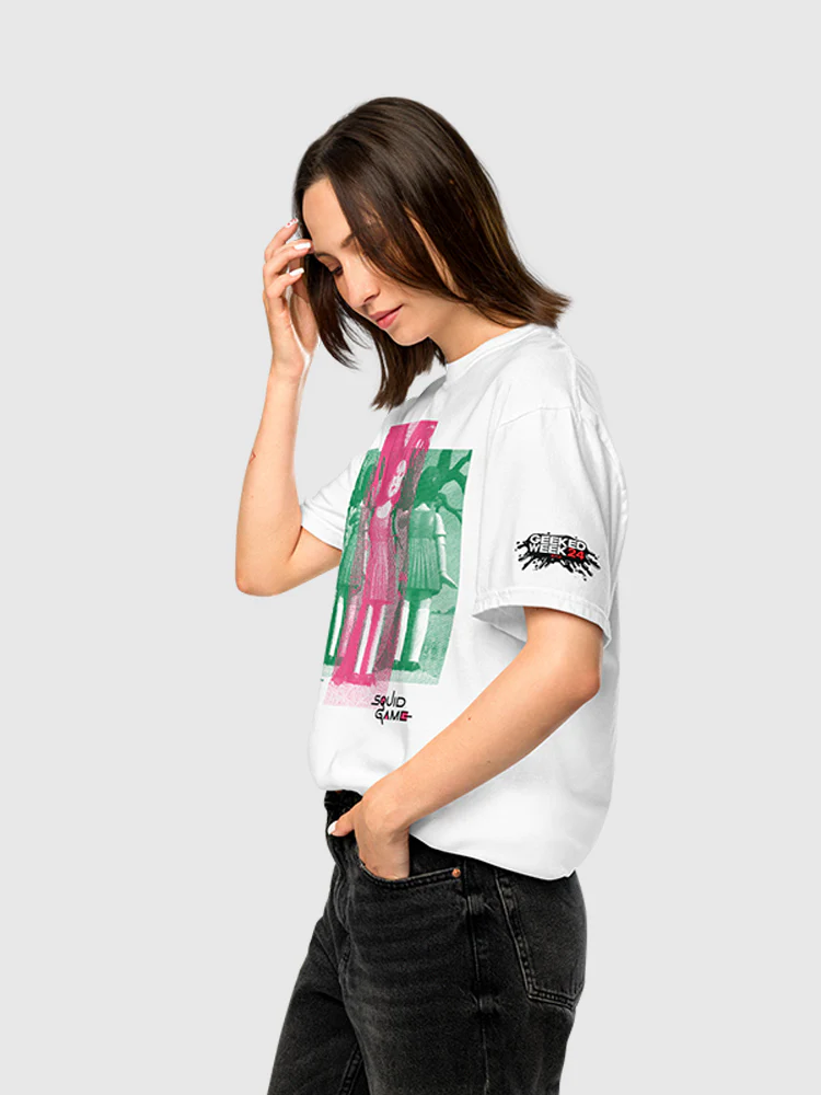Squid Game Geeked Week '24 Comfort Colors T-Shirt - Image 2