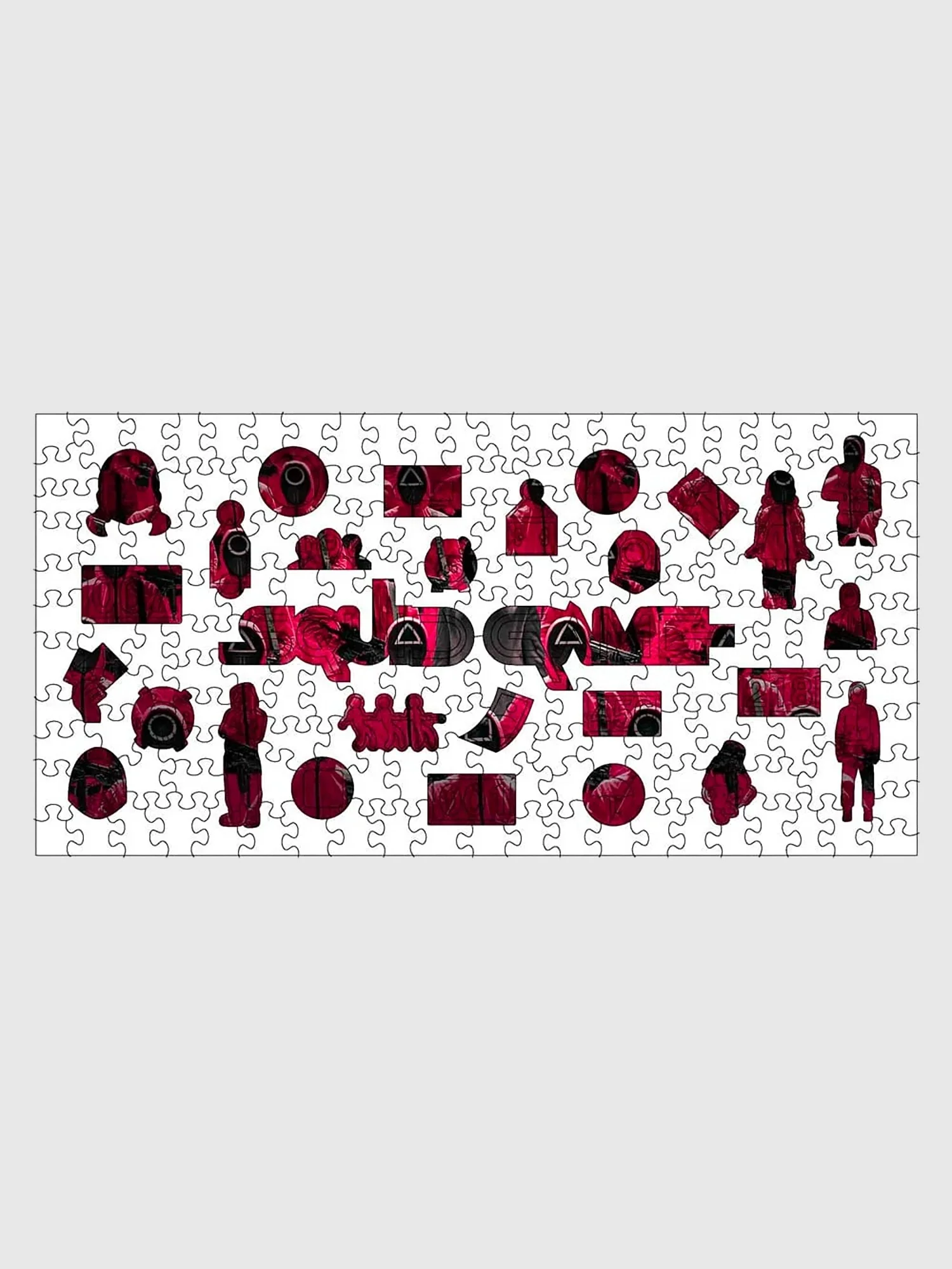 Squid Game Guardians of the Game Wooden Jigsaw Puzzle - Image 3
