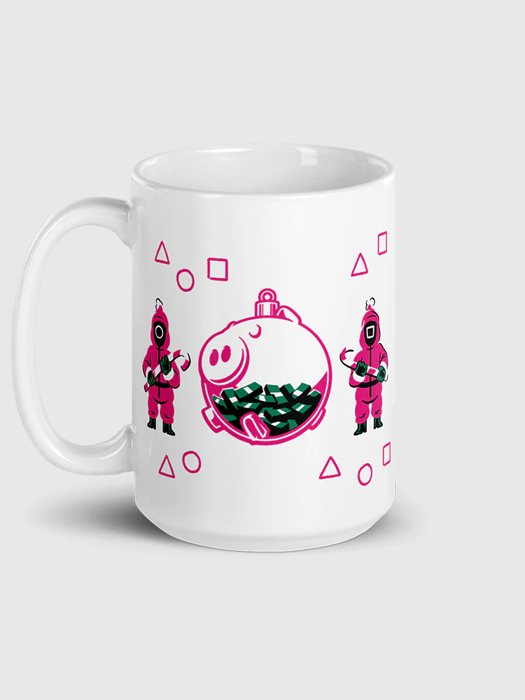 Squid Game Holiday Pattern Mug - Image 7