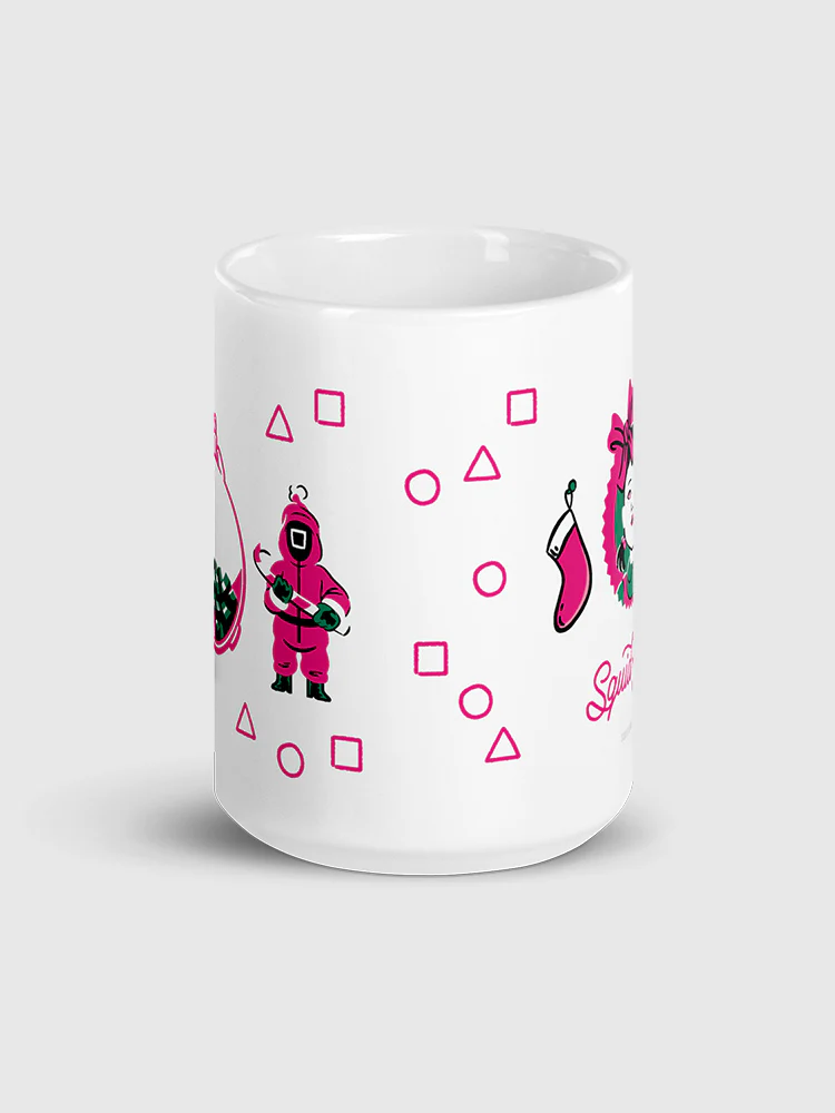 Squid Game Holiday Pattern Mug - Image 8