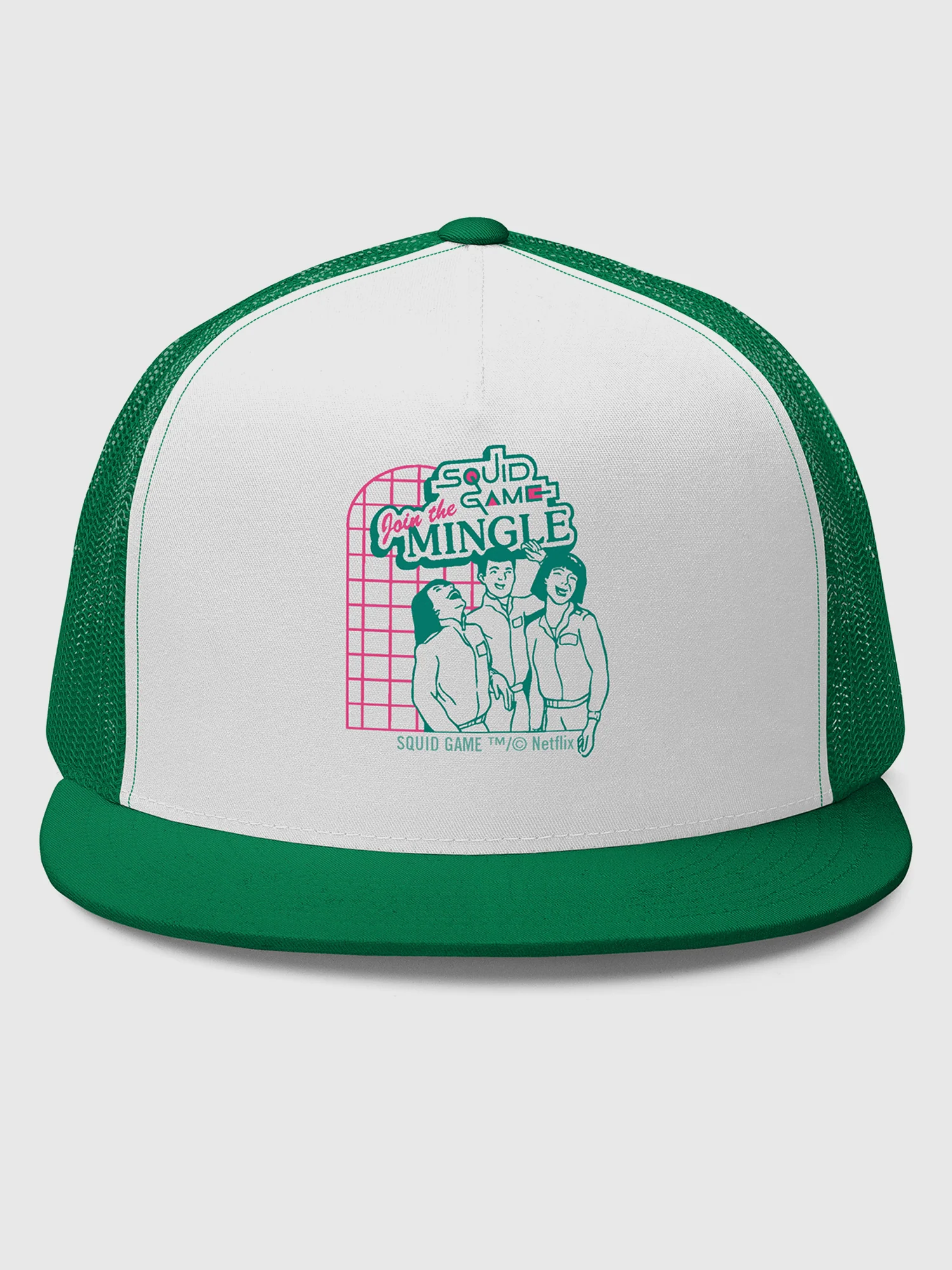 Squid Game Join the Mingle Trucker Hat - Image 2