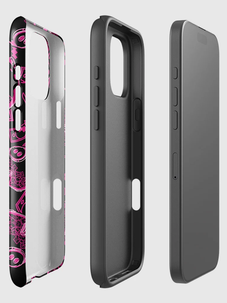 Squid Game Piggybank Pattern iPhone Tough Case - Image 2