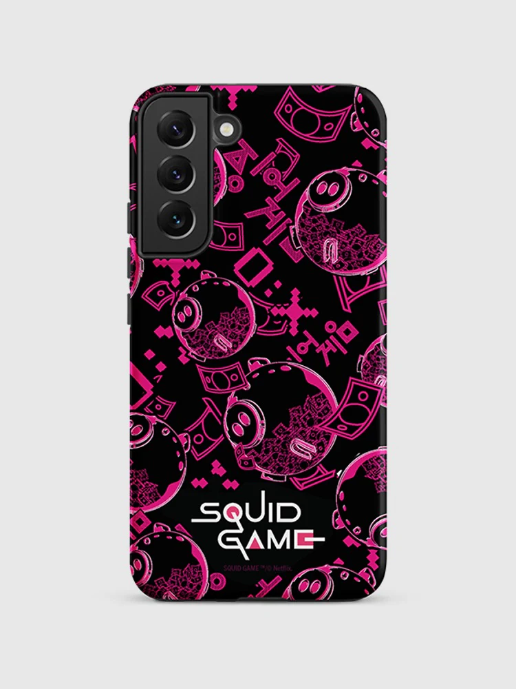 Squid Game Piggybank Pattern Samsung Tough Case - Image 10