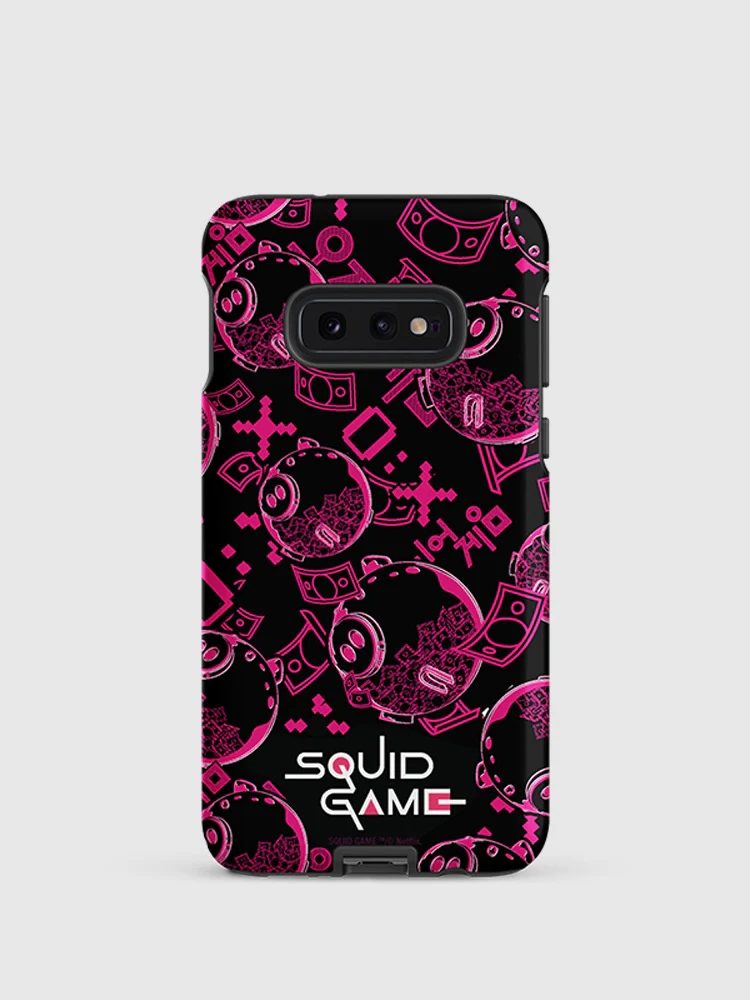 Squid Game Piggybank Pattern Samsung Tough Case - Image 12