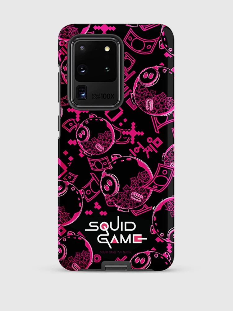 Squid Game Piggybank Pattern Samsung Tough Case - Image 16