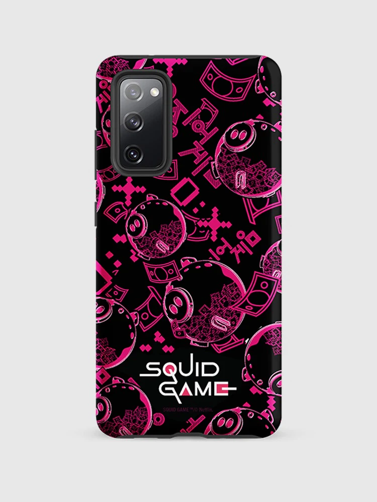 Squid Game Piggybank Pattern Samsung Tough Case - Image 18