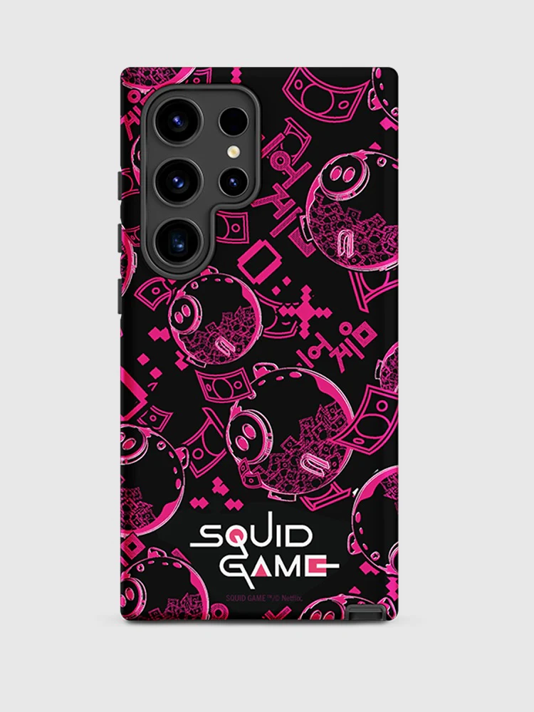 Squid Game Piggybank Pattern Samsung Tough Case - Image 21