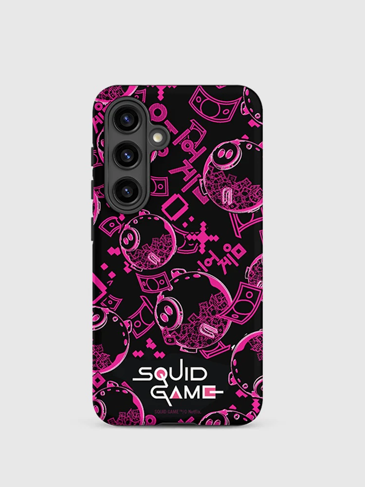 Squid Game Piggybank Pattern Samsung Tough Case - Image 5