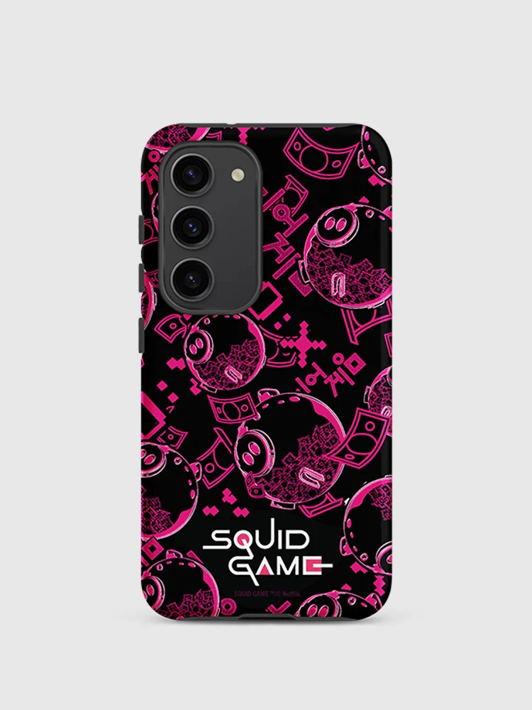 Squid Game Piggybank Pattern Samsung Tough Case - Image 8