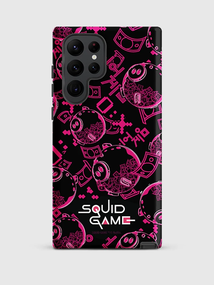 Squid Game Piggybank Pattern Samsung Tough Case - Image 9