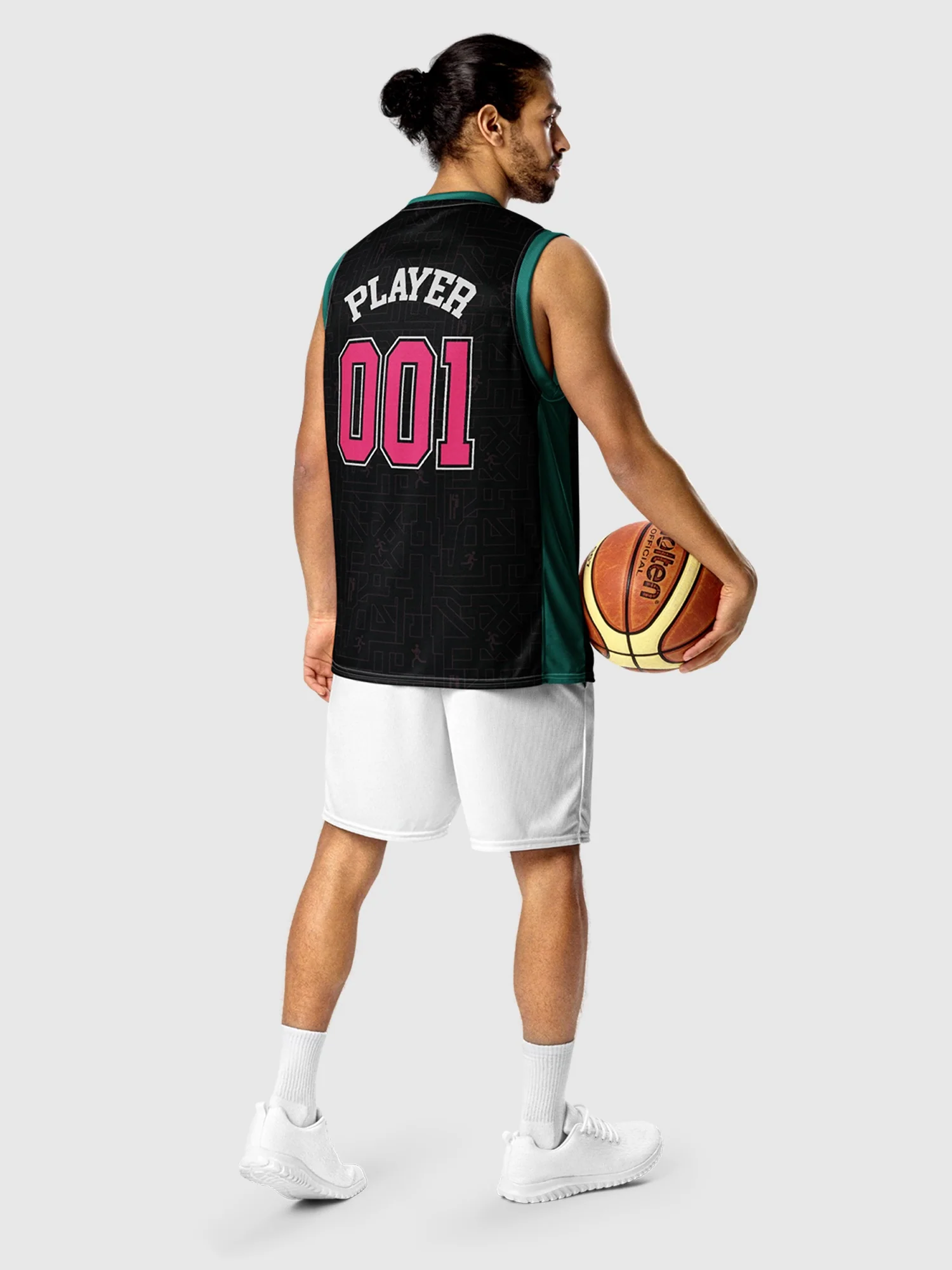 Squid Game Player 001 Basketball Jersey - Image 4