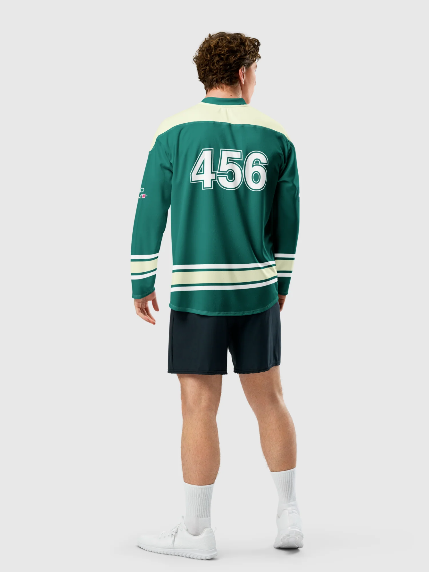 Squid Game Player 456 Hockey Jersey - Image 4