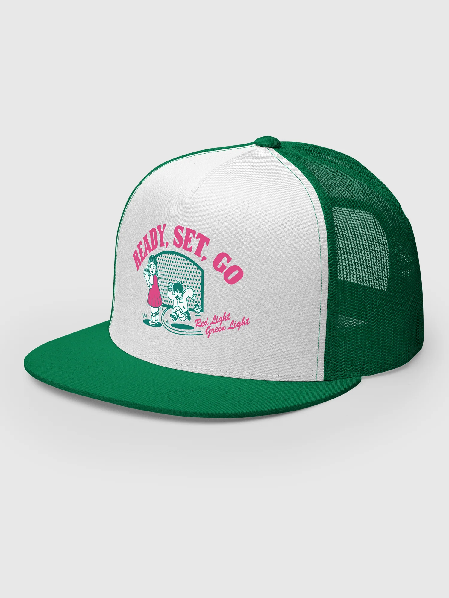 Squid Game Ready, Set, Go Trucker Hat - Image 2