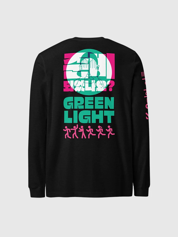 Squid Game Red Light, Green Light Long Sleeve Shirt - Image 2