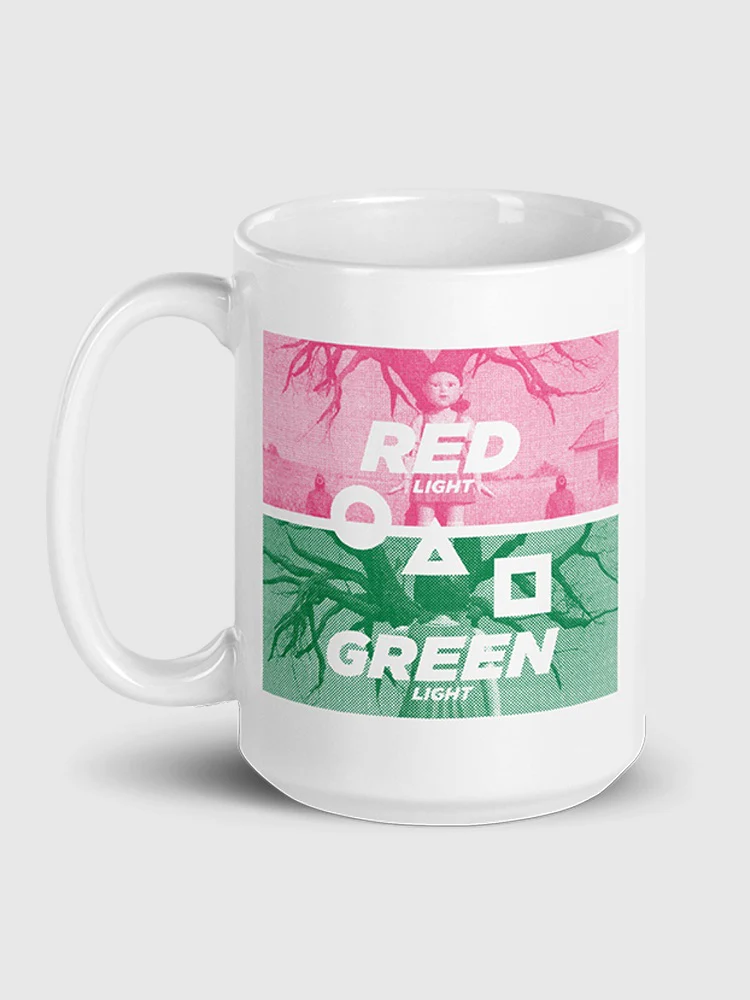 Squid Game Red Light Green Light Mug - Image 3