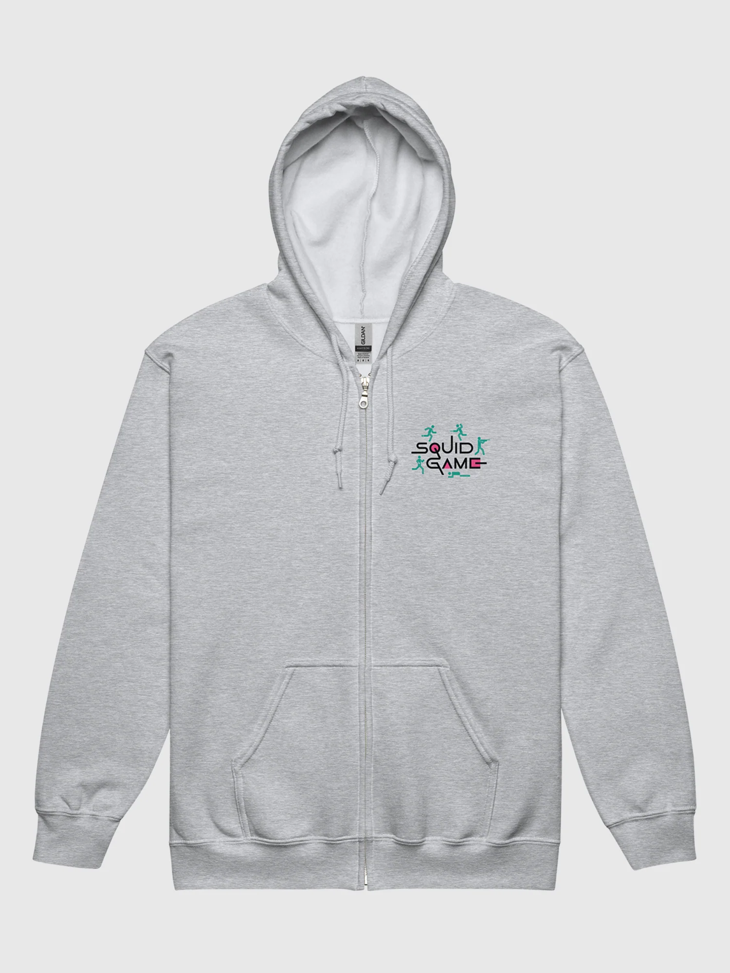 Squid Game Stick Figures Zip Hoodie - Image 2