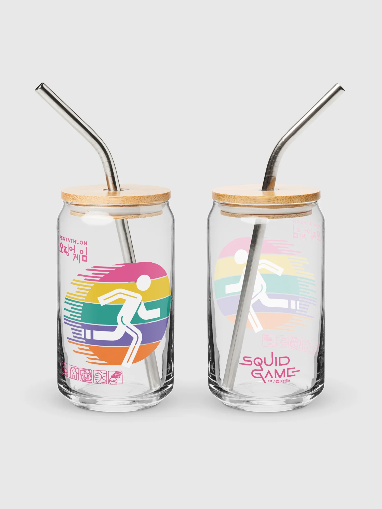Squid Game Pentathlon Can-Shaped Glass - Image 3