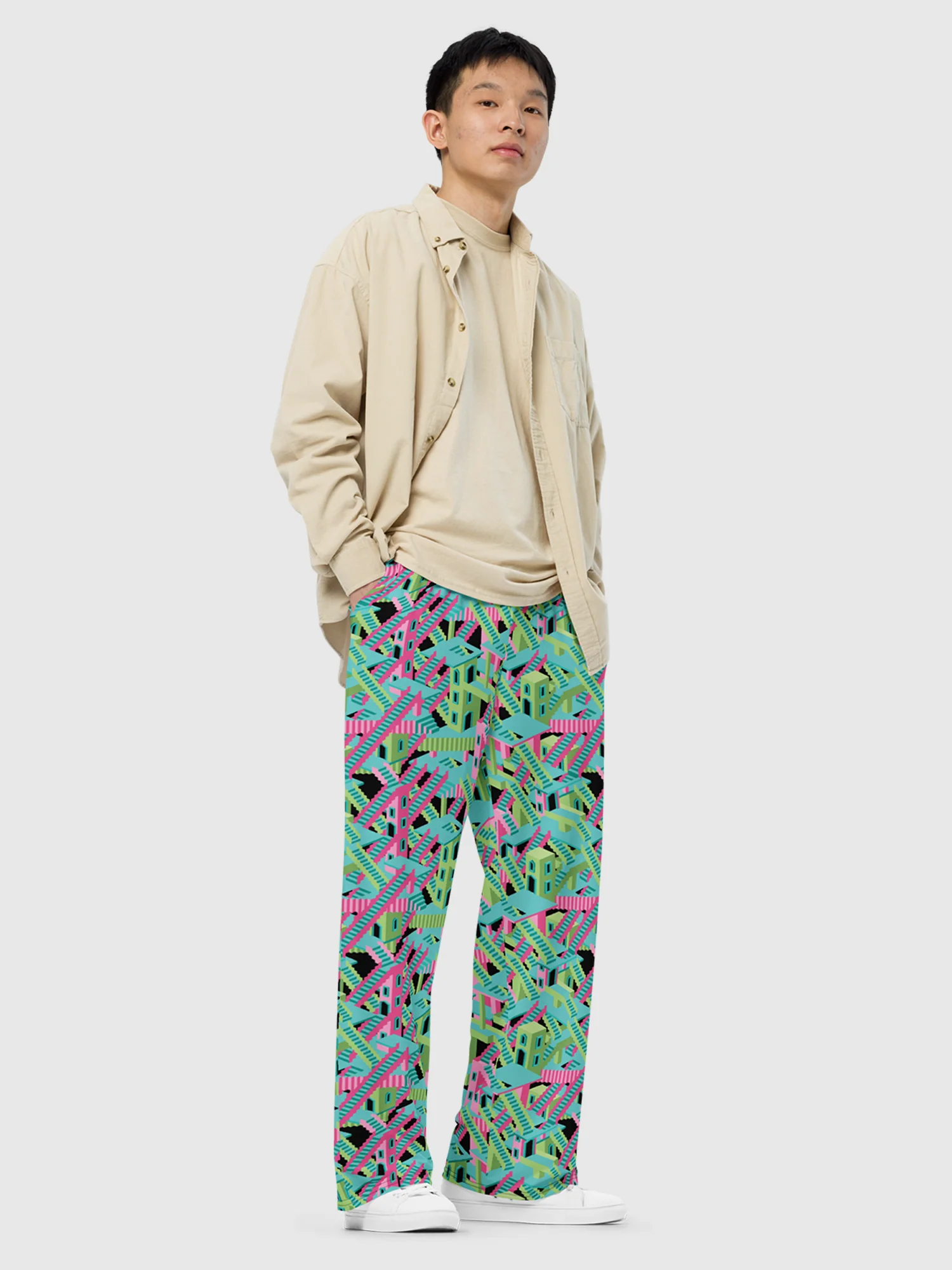 Squid Game Stairs Lounge Pants - Image 3