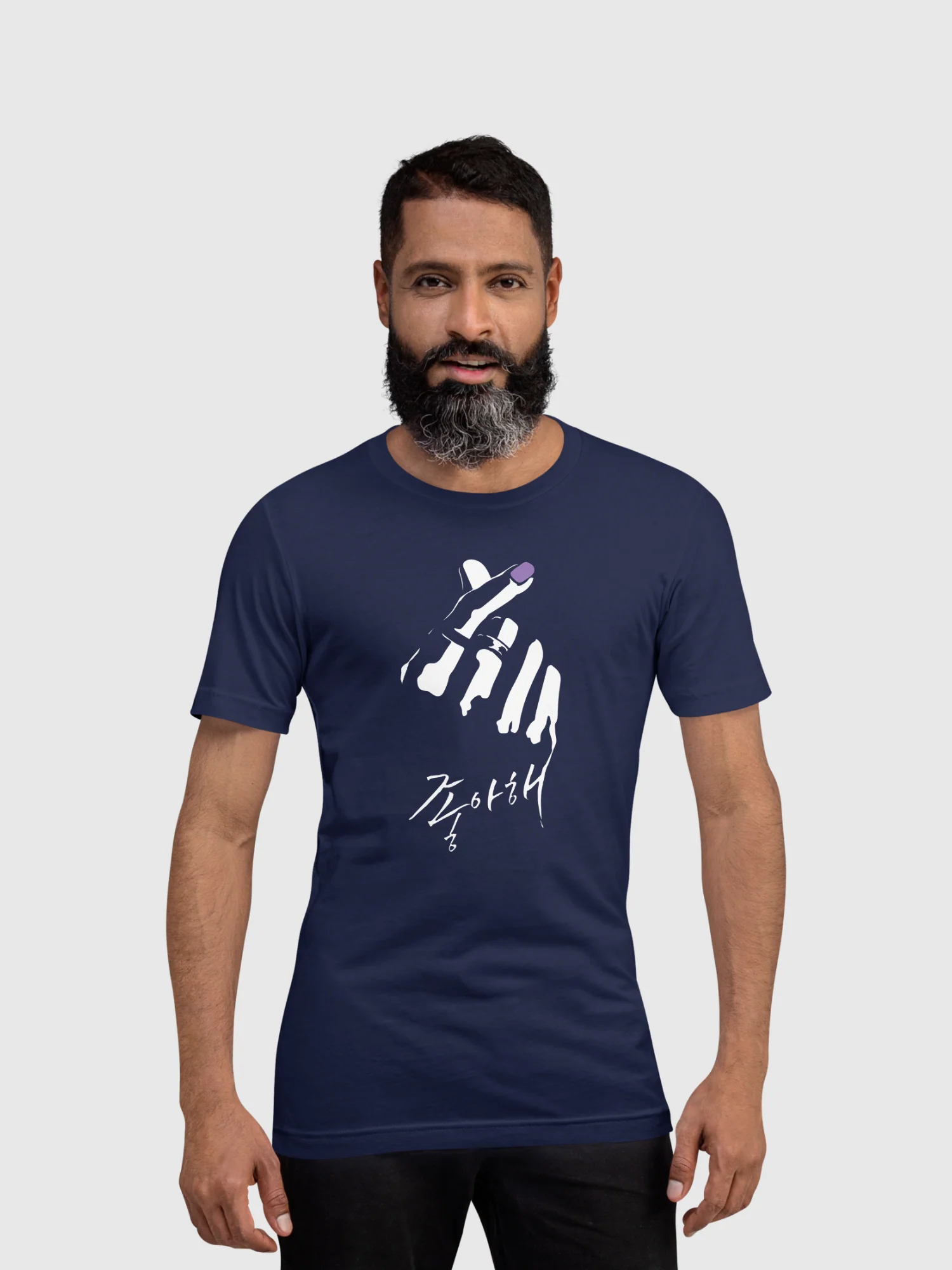 Squid Game Thanos Finger Hearts T-Shirt - Image 3