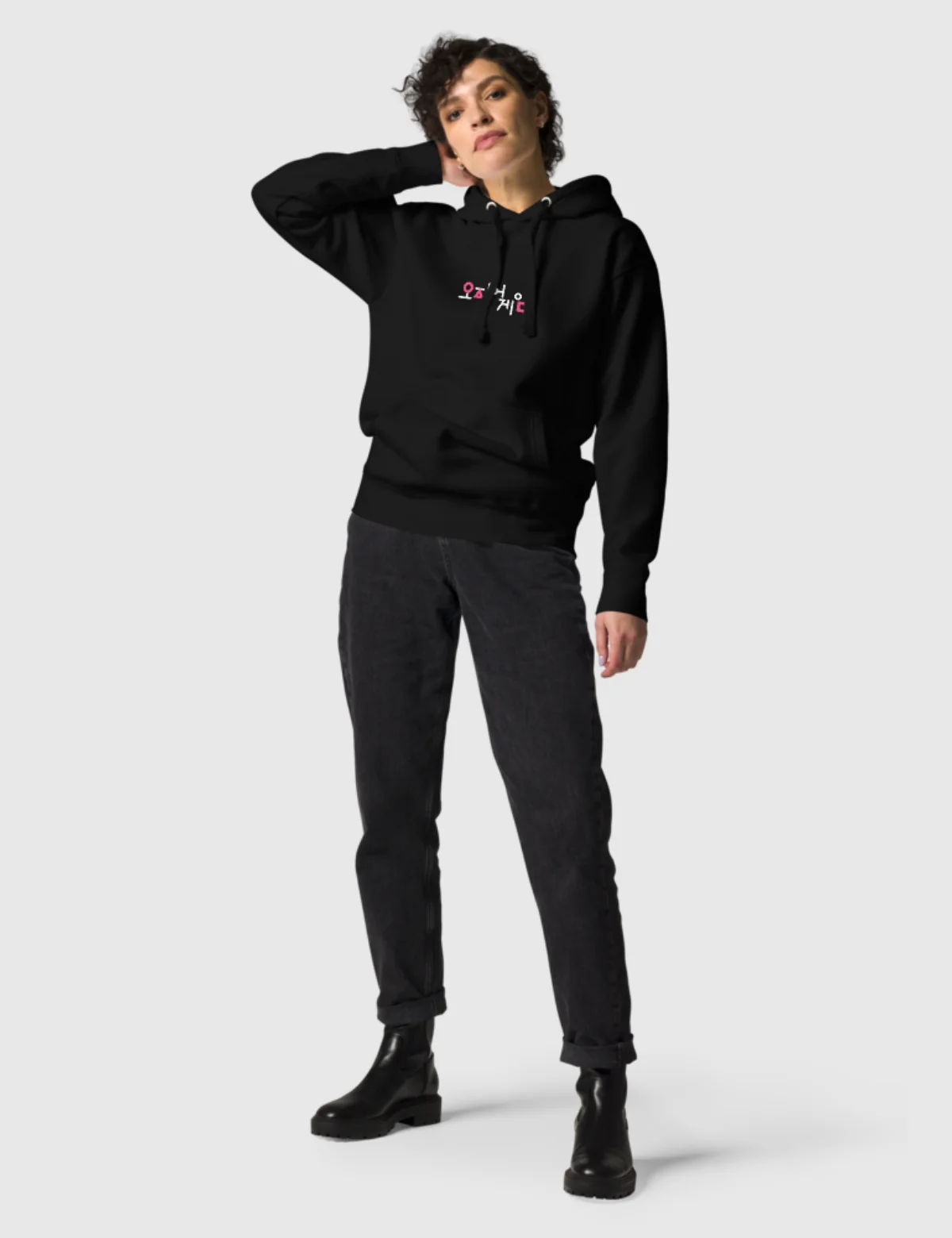 Squid Game Piggybank Unisex Premium Hoodie [Black] - Image 6