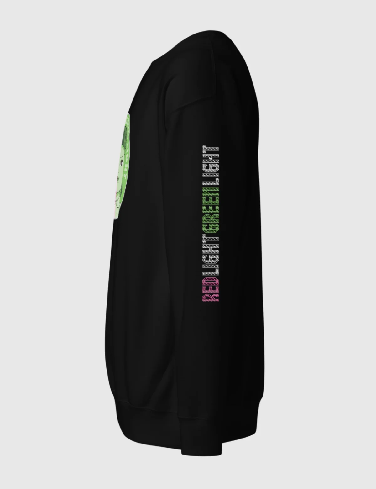 Squid Game Young-Hee Signals Unisex Premium Sweatshirt [Black] - Image 3