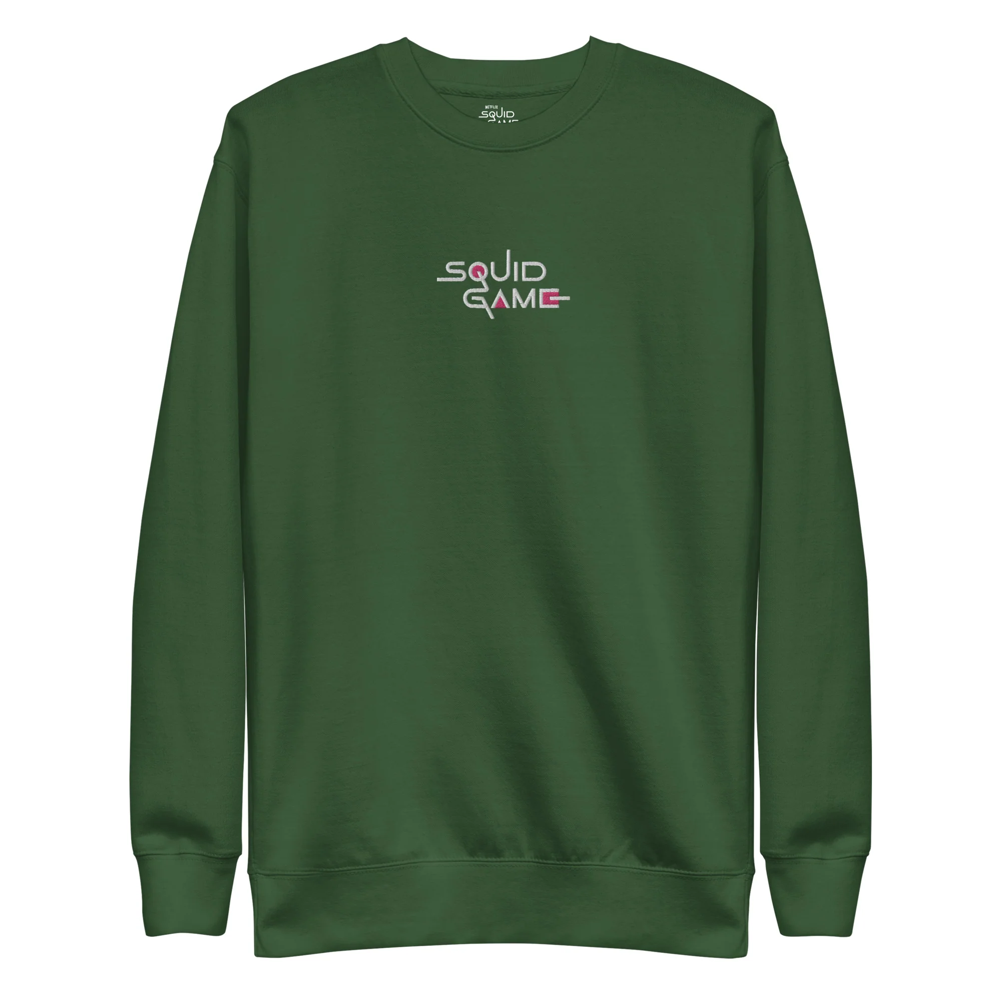 Squid Game Valentine Young-Hee Unisex Premium Sweatshirt [Forest Green] - Image 4