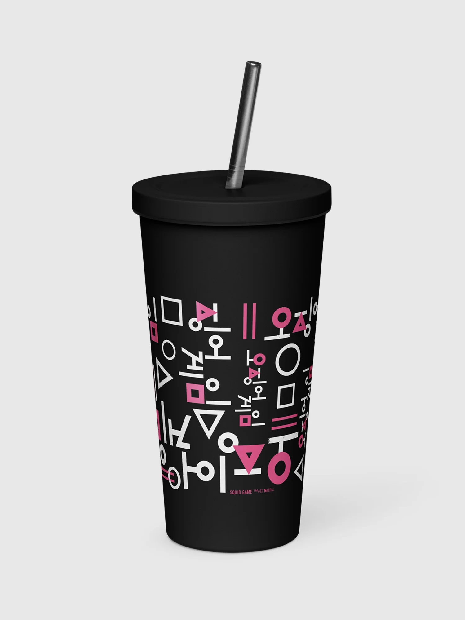 Squid Game Workers Pattern Insulated Tumbler - Image 2