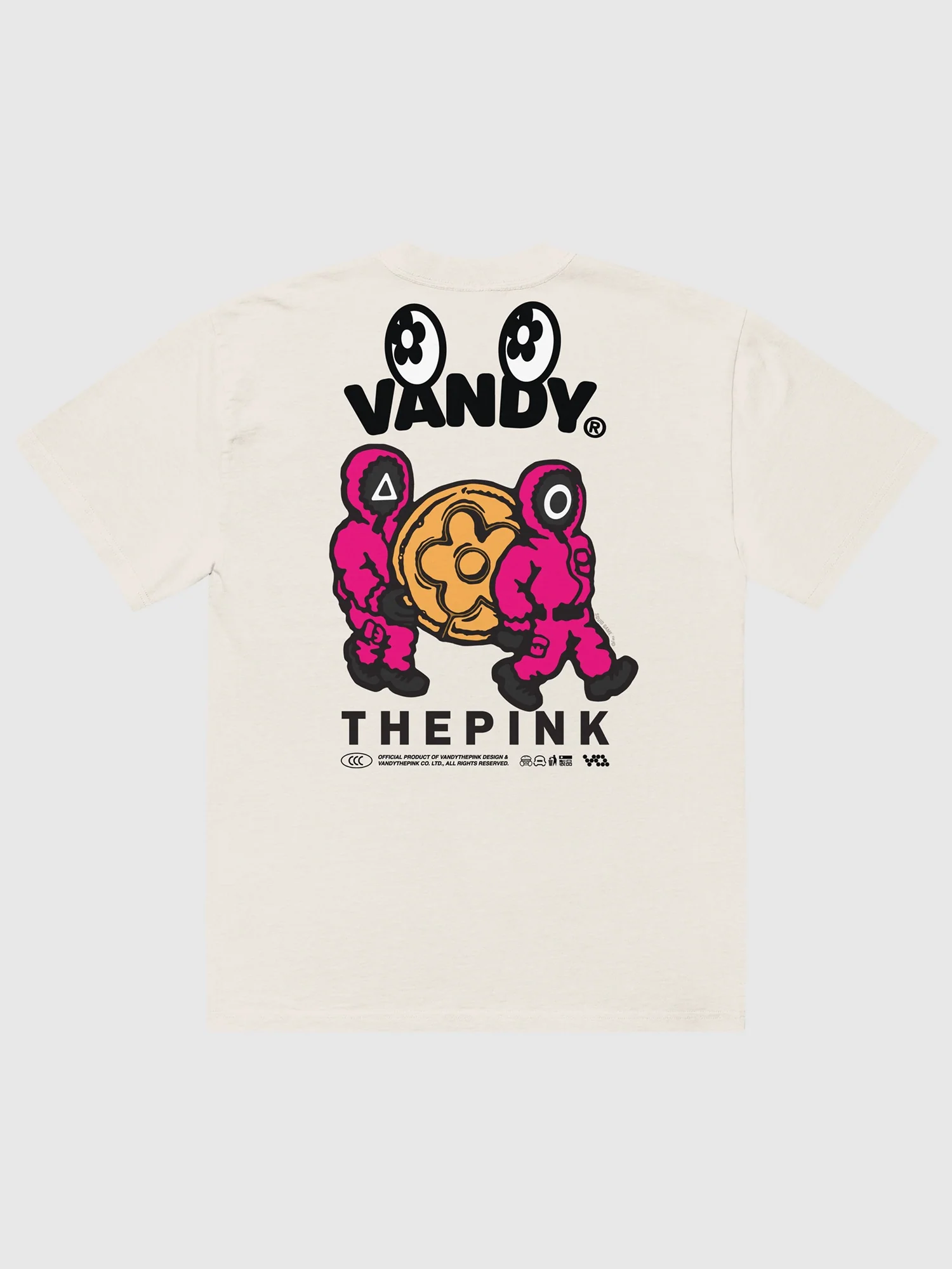 Squid Game x VANDYTHEPINK Soldiers Oversized T-Shirt - Image 2