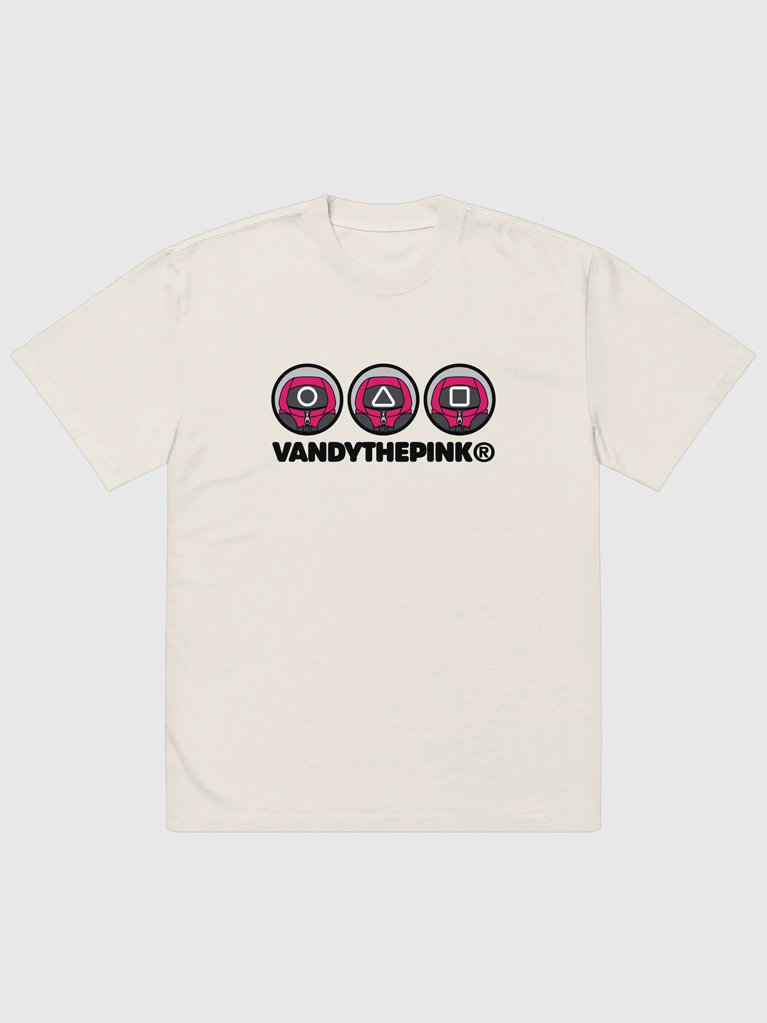 Squid Game x VandyThePink Guards Oversized Faded T-Shirt - Image 4