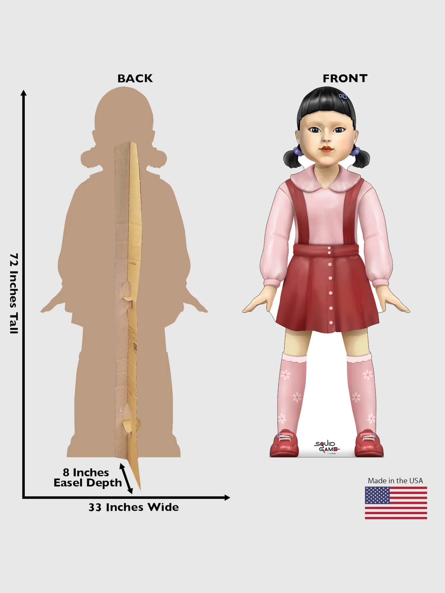 Squid Game Young Hee Cardboard Cutout Standee - Image 3