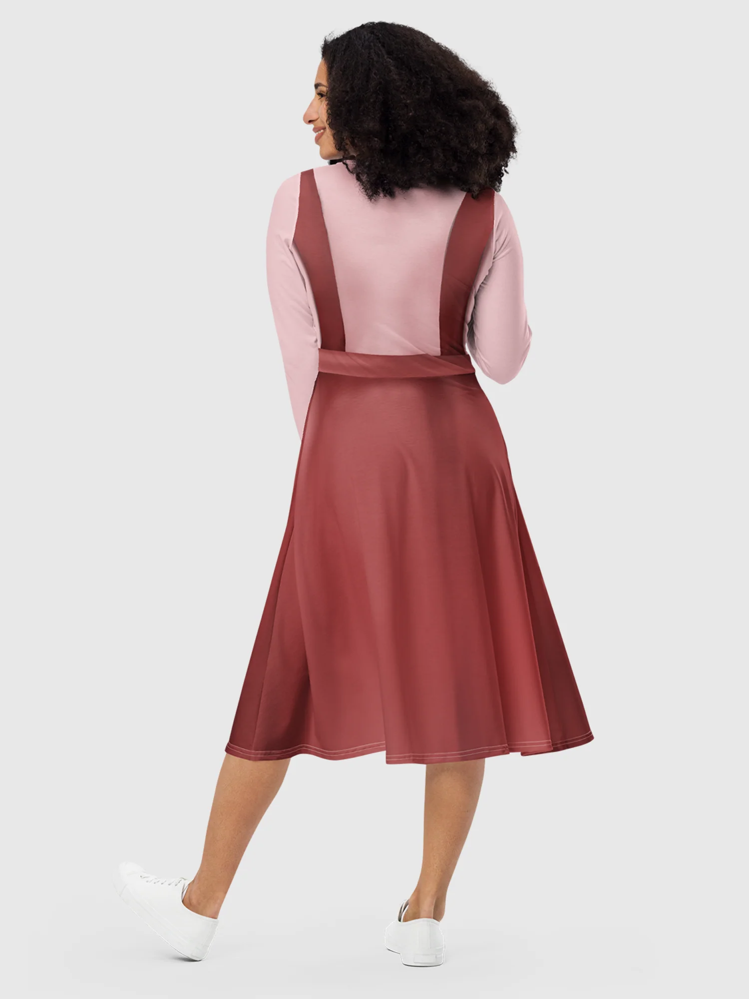 Squid Game Young-Hee Season 3 Cosplay Midi Dress - Image 4