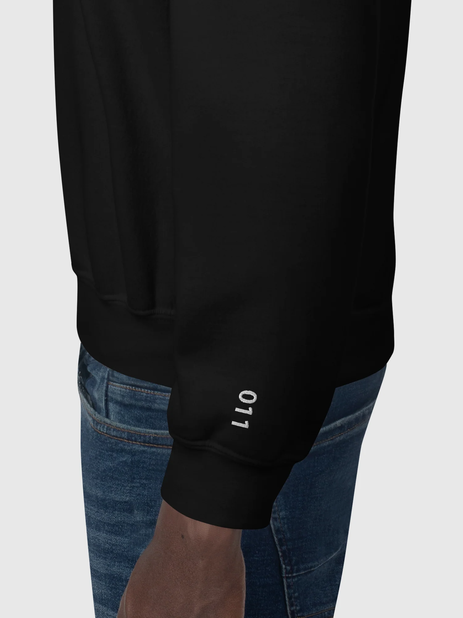Stranger Things 011 Embroidered Crewneck - Image 2