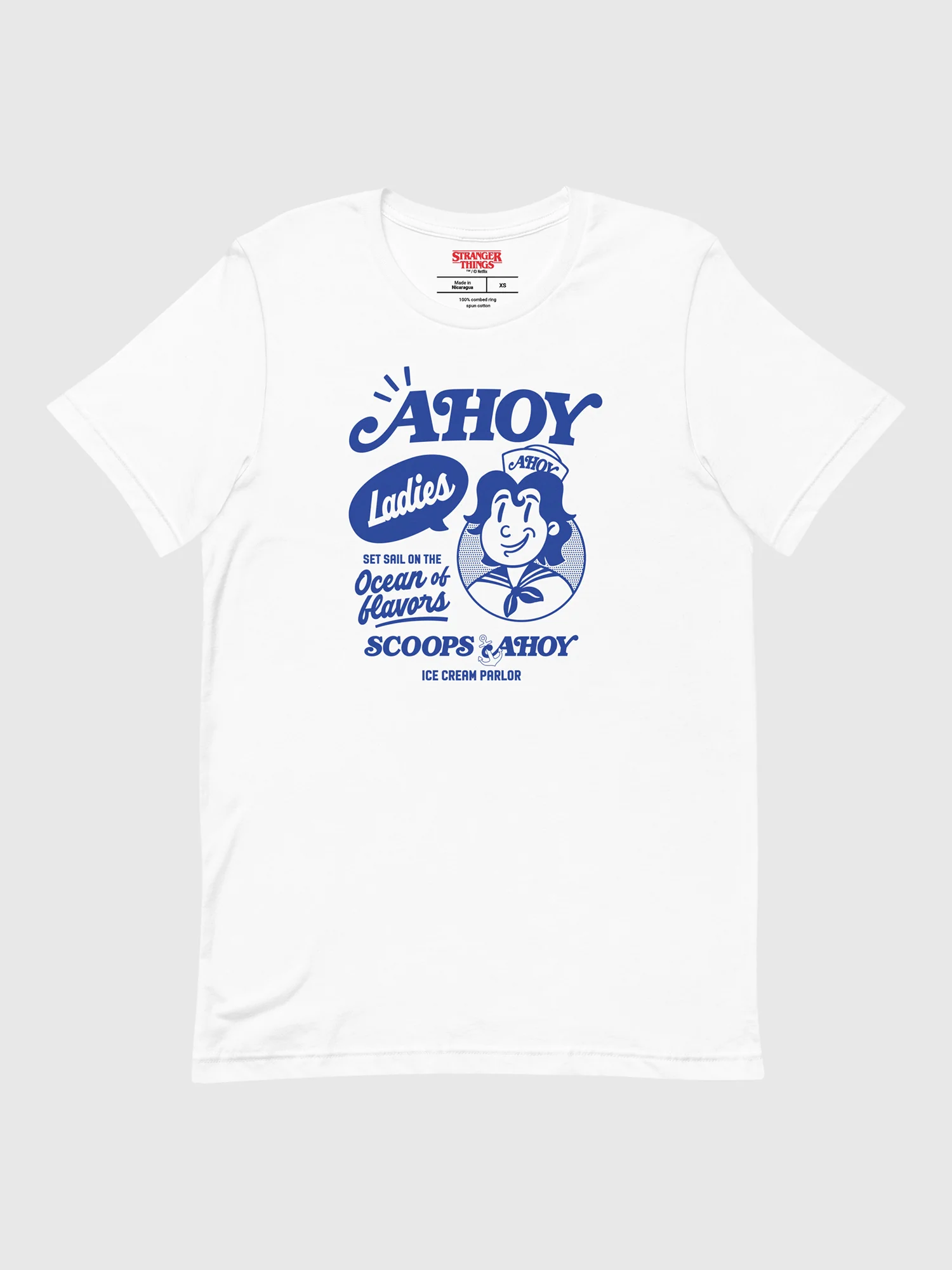 Stranger Things Scoops Ahoy T-Shirt - Image 2