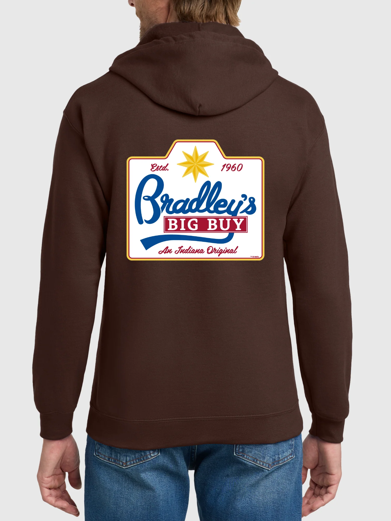 Stranger Things Bradley's Big Buy Zip Up Hoodie - Image 4