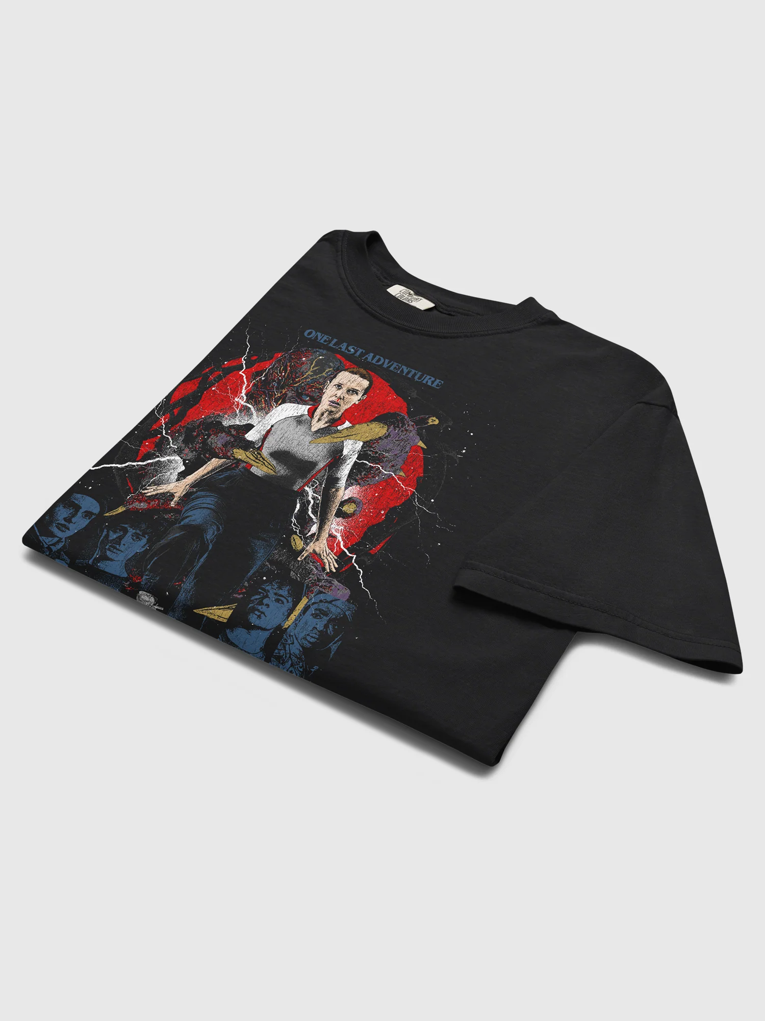 Stranger Things T-Shirt Comfort Colors Rucking Fotten x Upside Down Pictures - Image 5