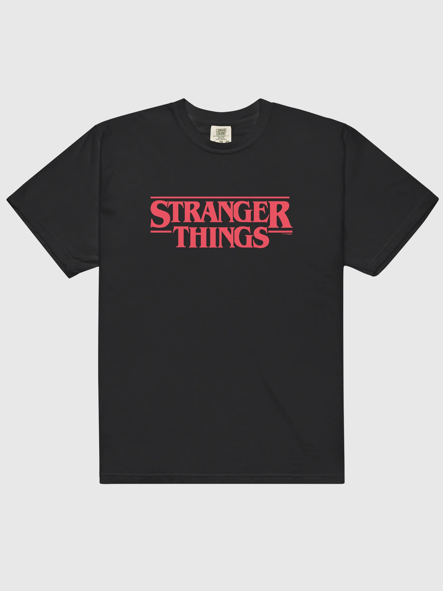 Stranger Things Created By The Duffer Brothers Comfort Colors T-Shirt - Image 2