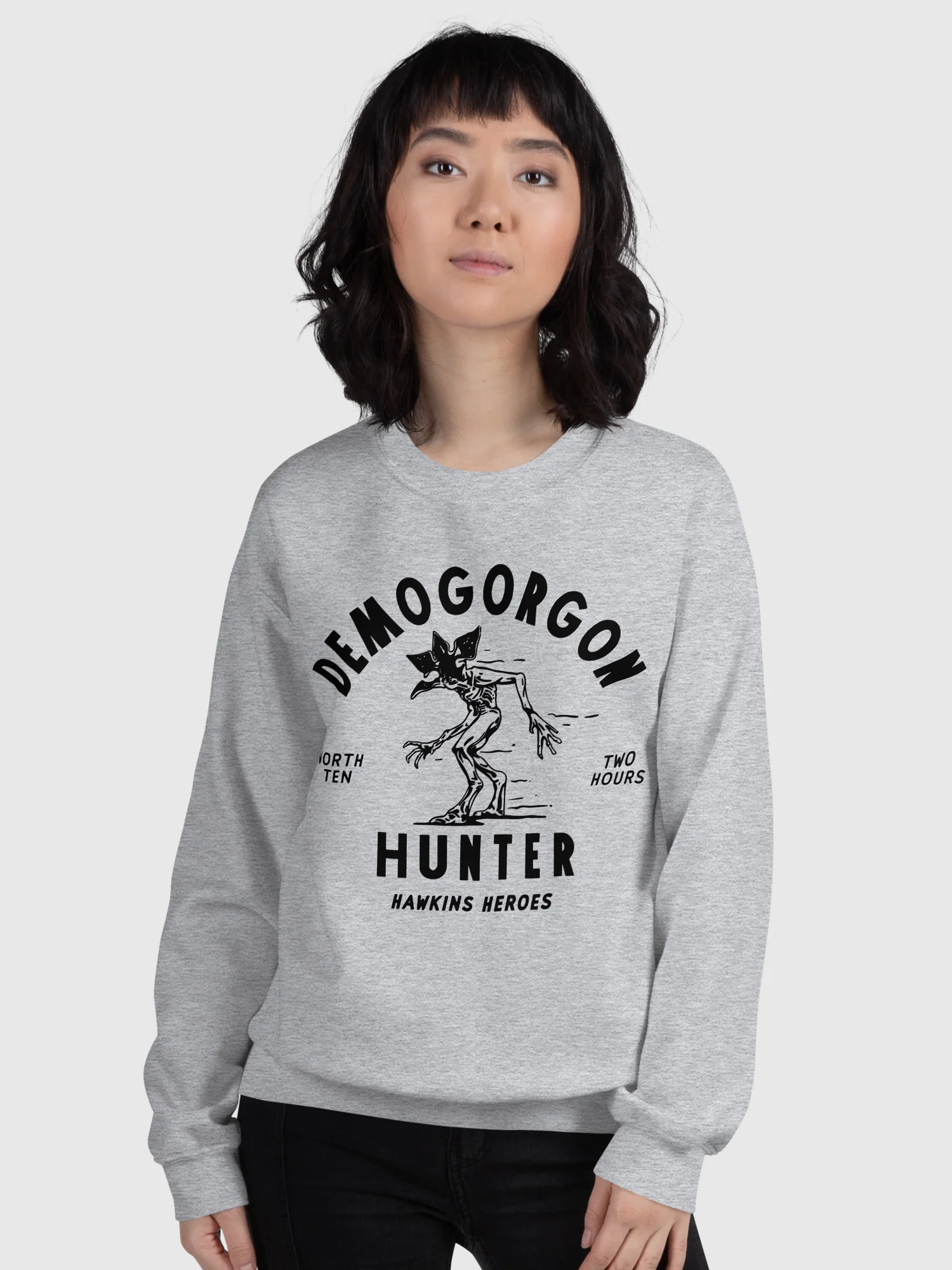 Stranger Things Crewneck Demogorgon Hunter - Image 4