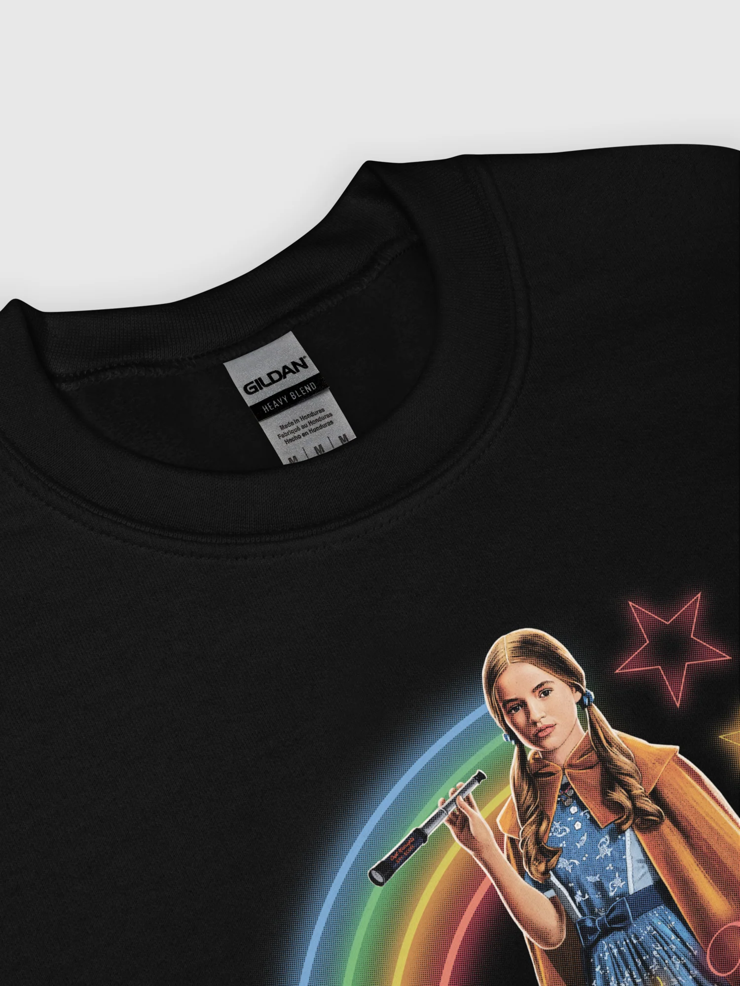 Stranger Things Crewneck Holly The Heroic Rainbow - Image 3