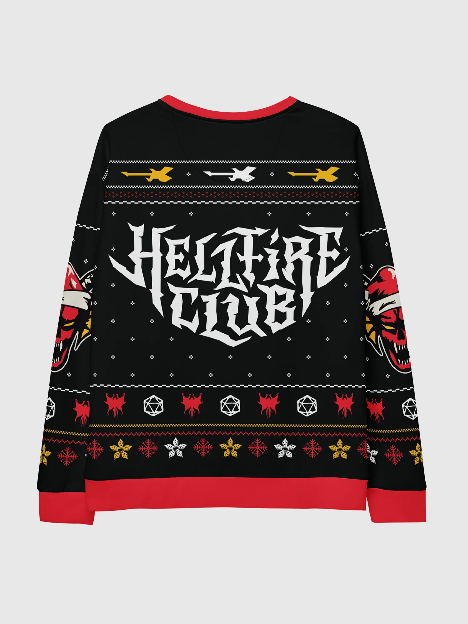 Stranger Things  Crewneck Sweatshirt Have A Hellfire Christmas - Image 2