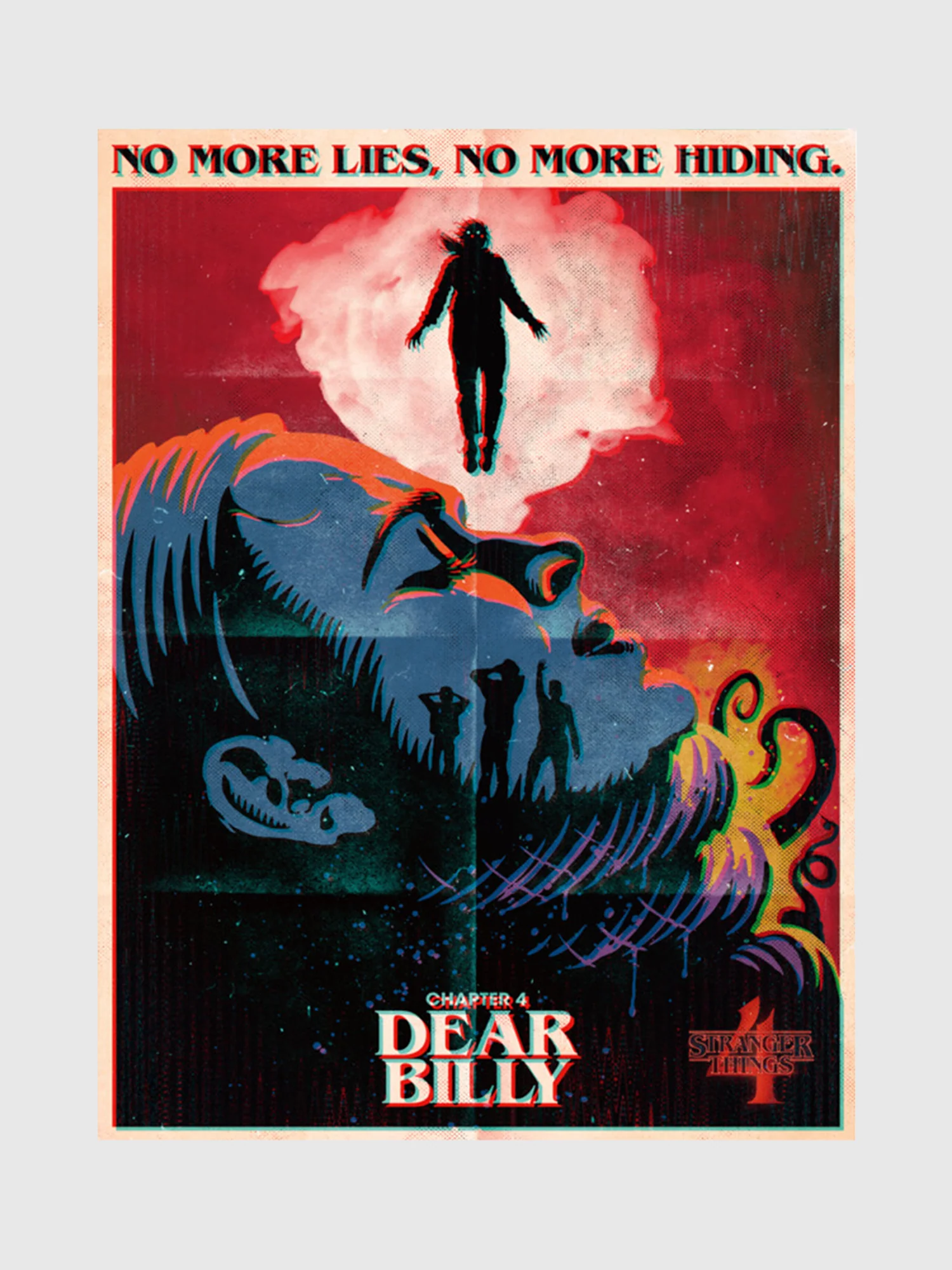 Stranger Things Season 4 x Butcher Billy Dear Billy Poster [24x36] - Image 2