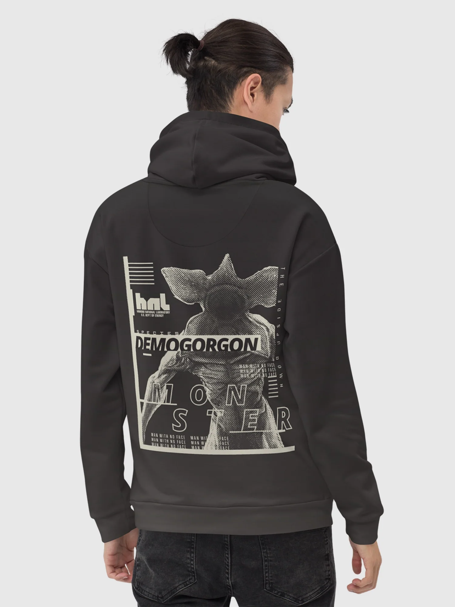 Stranger Things Demogorgon Fleece Lined Hoodie - Image 4