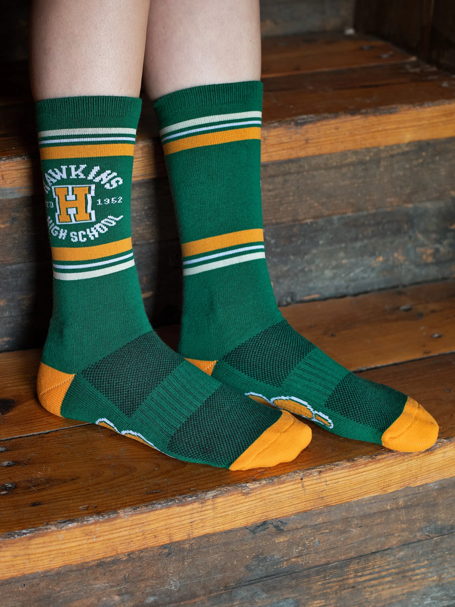 Stranger Things Hawkins High Athletic Socks - Image 4