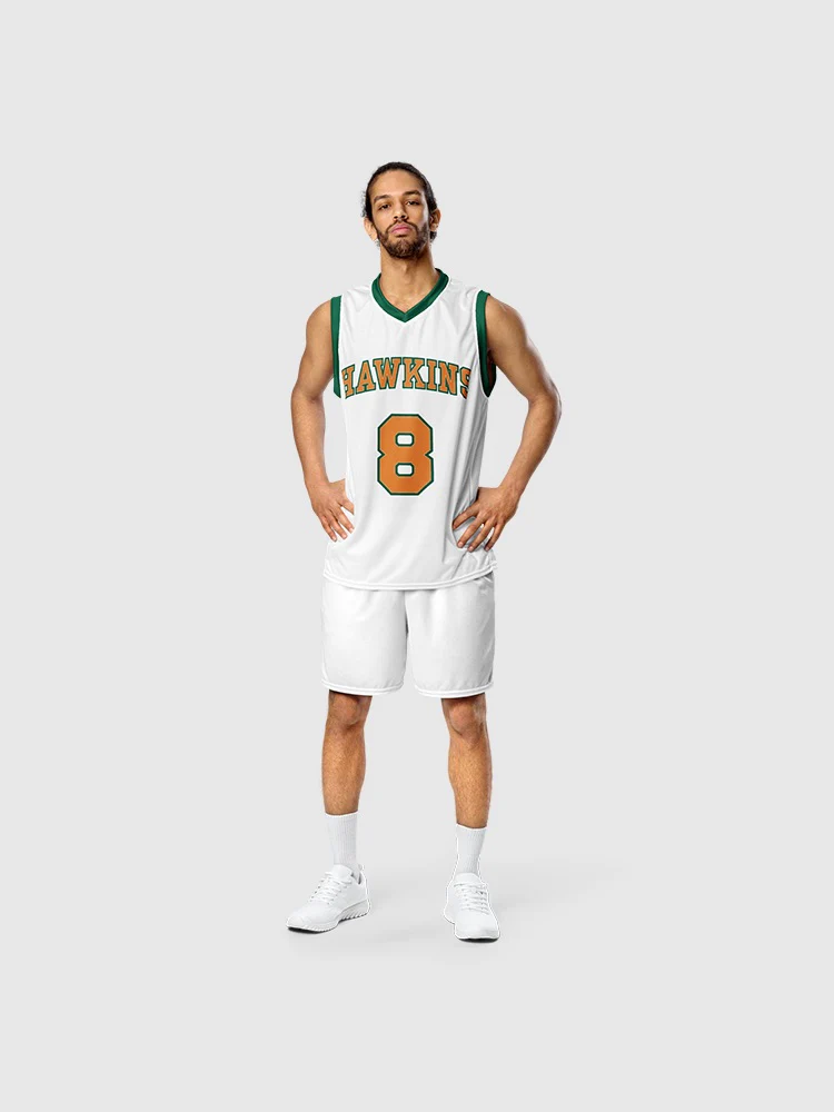 Stranger Things Hawkins High School Basketball Jersey - Image 3