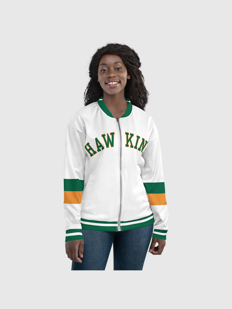 Stranger Things Hawkins High School Varsity Jacket - Image 5